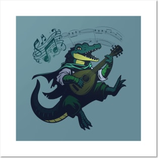 Lizardfolk Bard Posters and Art